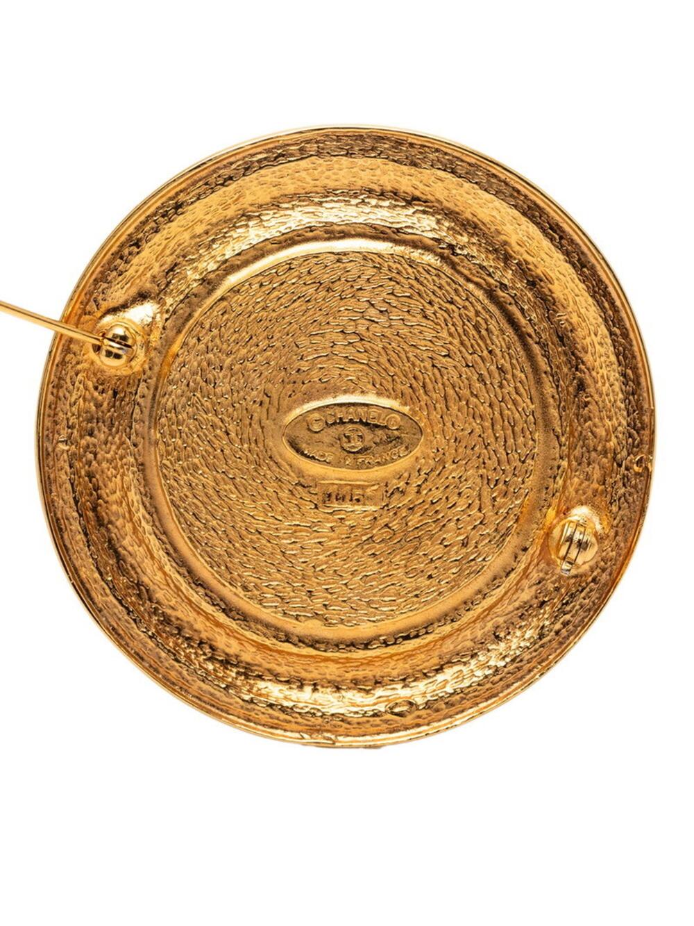 Chanel 31 Rue Cambon Paris Brooch Gold #275699C77B - Picture 3 of 3